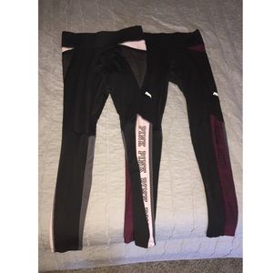 2 Pairs Victoria’s Secret Leggings
